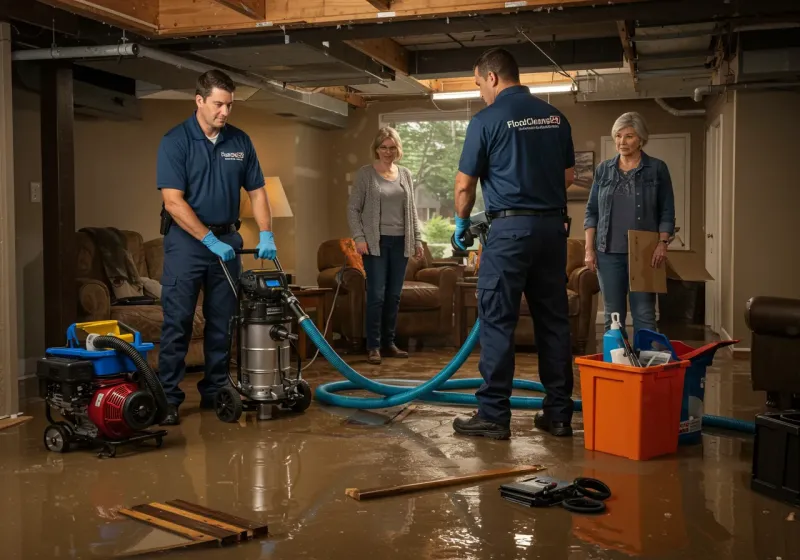Basement Water Extraction and Removal Techniques process in Lincoln County, OK
